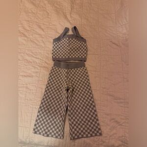 Checker print set